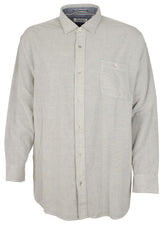 Tommy Bahama Men's Big & Tall Coastline Cord Button Down Shirt in Zinc Gray 2XLT